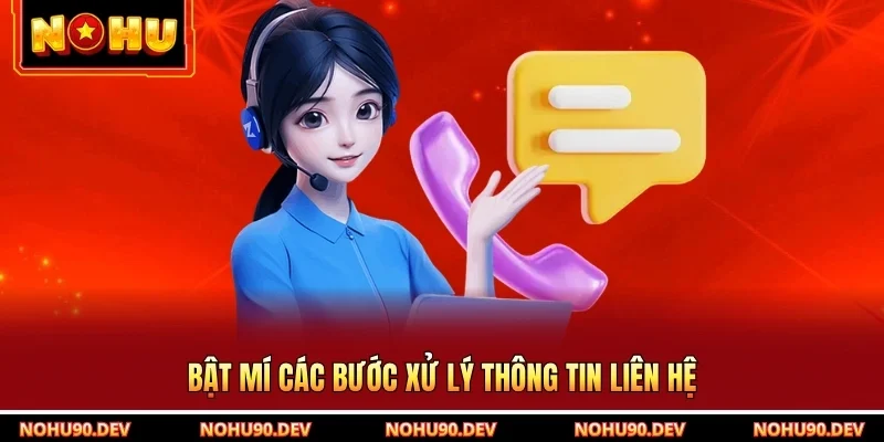 Bật mí các bước xử lý thông tin liên hệ